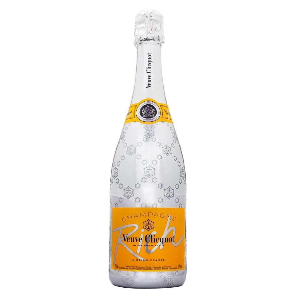 Champagne Francês Branco Doce Veuve Clicquot Rich Garrafa 750ml