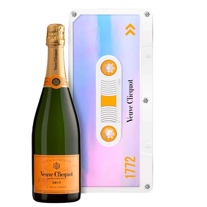Champ Veuve Clicquot 750ml Tape Collection