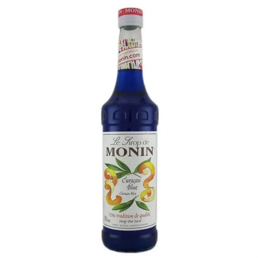 Xarope Monin Curaçao Blue 700 ml Xarope Monin de Curaçau Blue 700ml