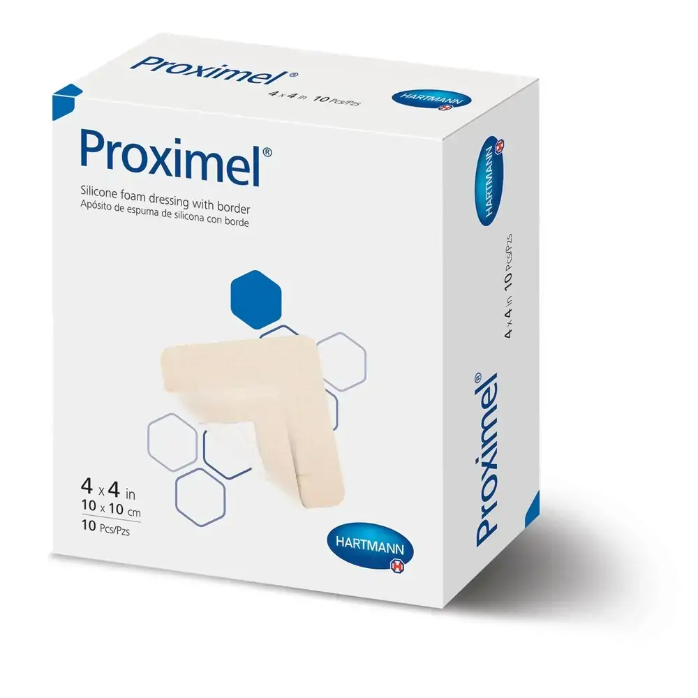 Curativo Proximel Silicone Dressing 7,5x7,5cm - Hartmann - Unidade