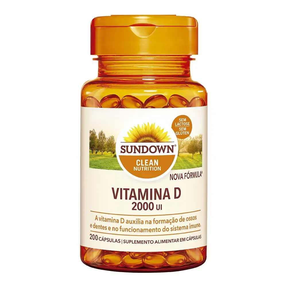 Vitamina D Sundown 2000UI 200 Cápsulas
