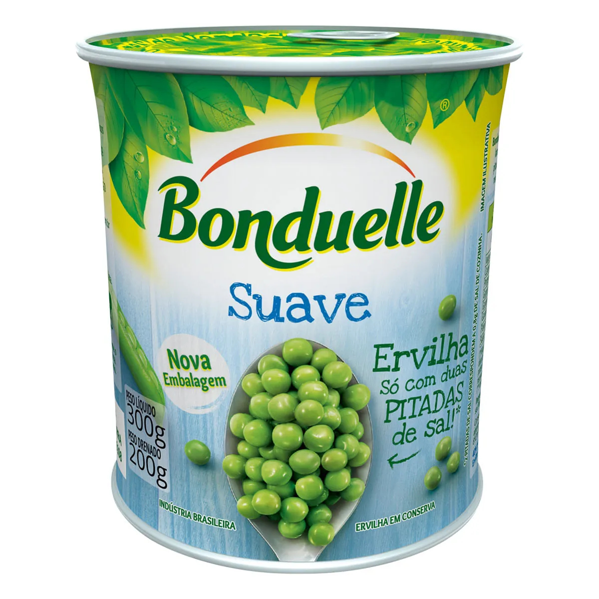 Ervilha Em Conserva Suave Bonduelle Lata 200g
