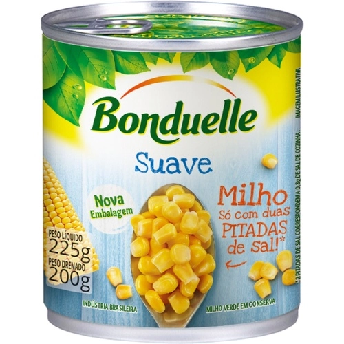 Milho Verde Em Conserva Bonduelle Lata 200g