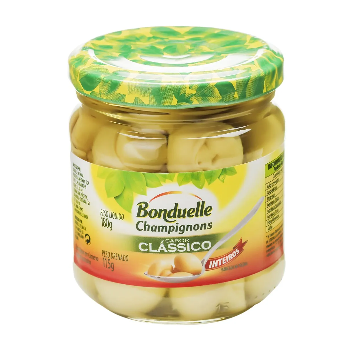 Cogumelo Inteiro Clássico BONDUELLE Vidro 115g