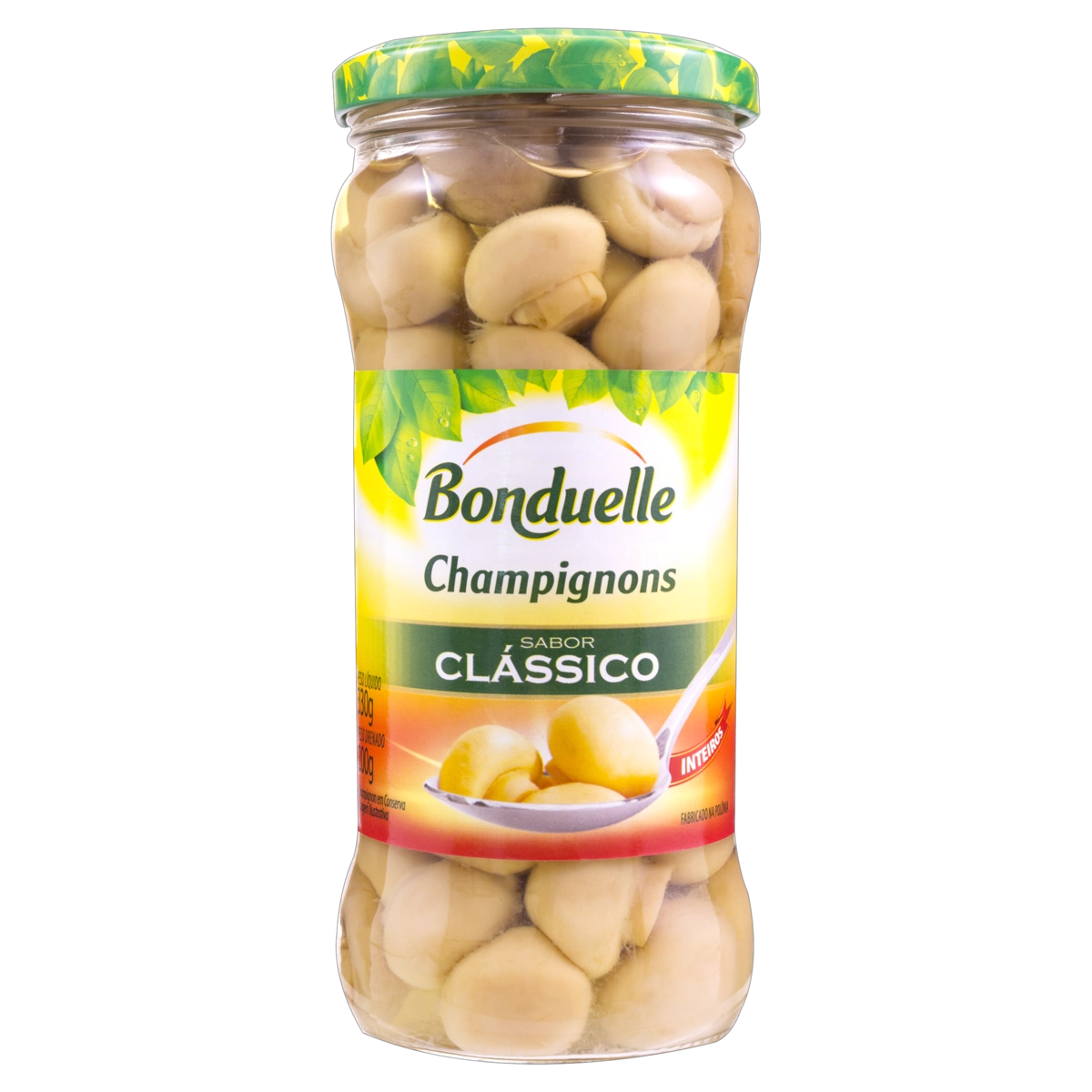 Cogumelo Champignons Inteiro Clássico BONDUELLE Vidro 200g