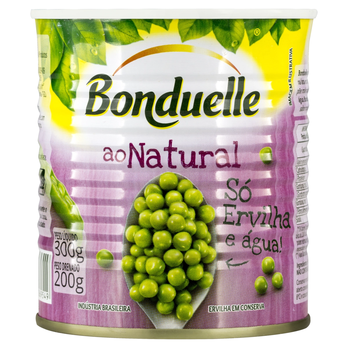 Ervilha Em Conserva Ao Natural Bonduelle Lata 200g