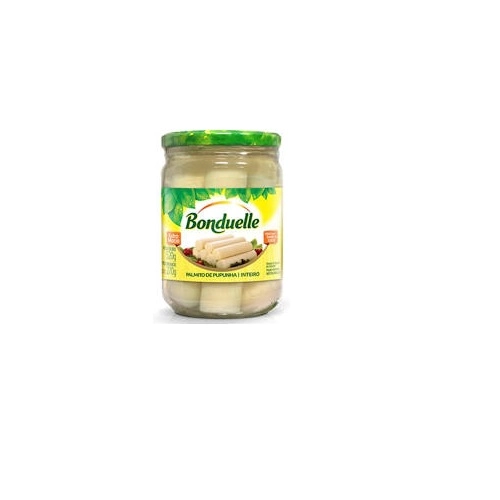 Palmito Pupunha Em Conserva Inteiro Bonduelle Vidro 150g