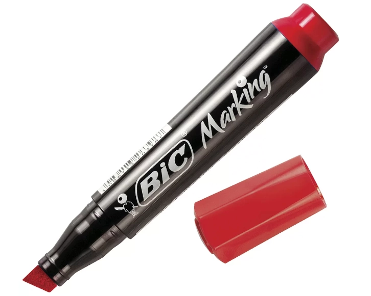Pincel Marc.bic Marking Vermelho