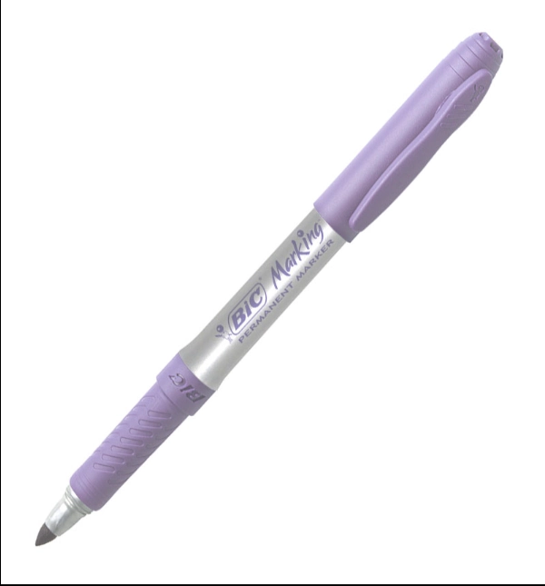 Pincel Marcador Permanente 1,1mm Lilas Pastel Pt 1 Un