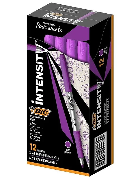Pincel Marcador Permanente 1,1mm Intensity Roxo Pt 1 Un