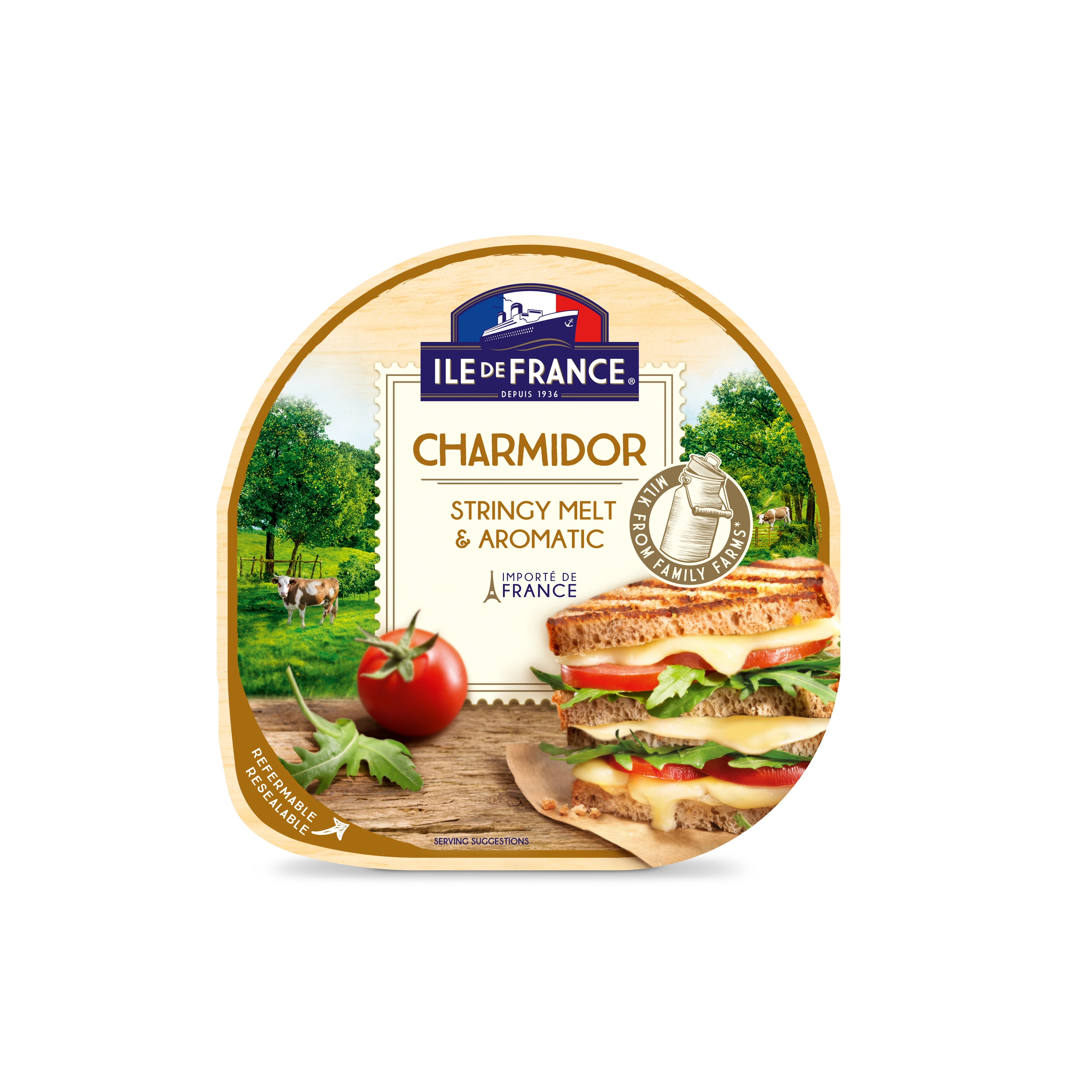 Queijo Charmidor Fatiado Ile De France 150g