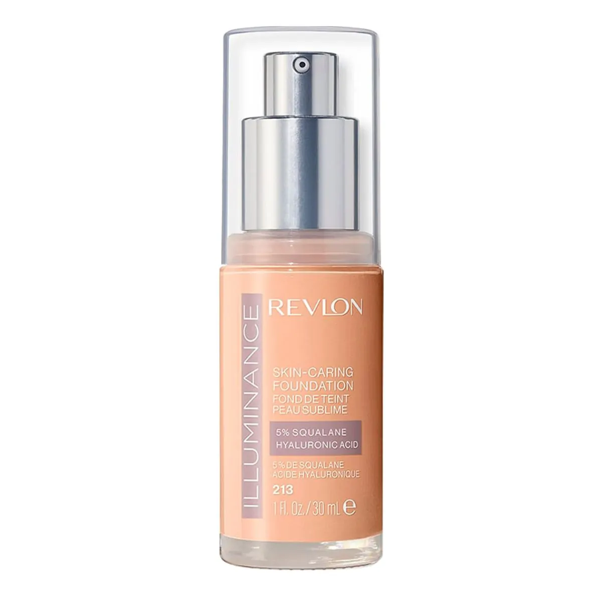 Revlon Illuminance Skin Caring Liquid Foundation, Hyaluronic Acid, Hydrating And Nourishing Formula