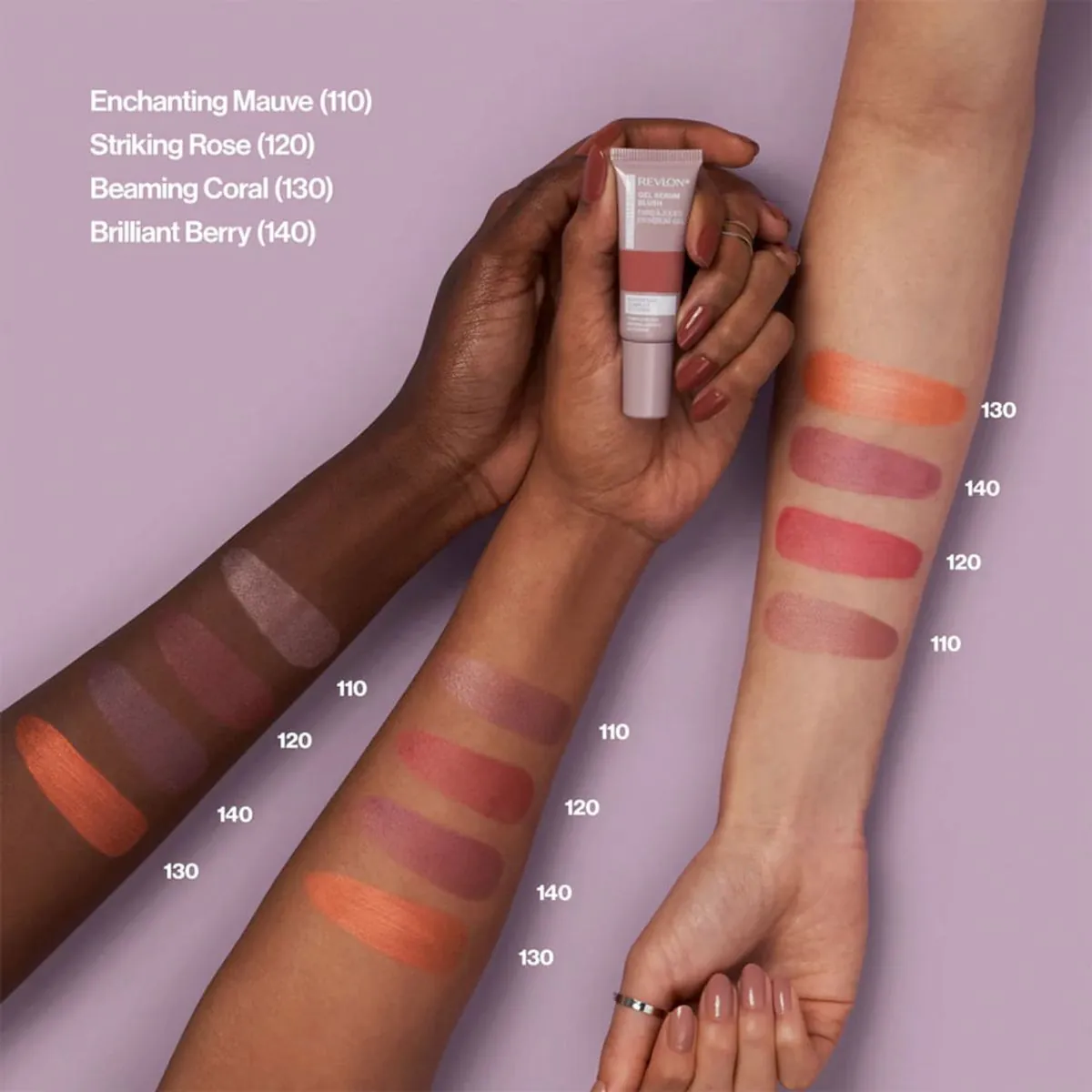 Revlon Illuminance Gel Serum Blush, Visibly Plump Cheeks, Dewy Finish And Hydrates All Day, 110 Ench