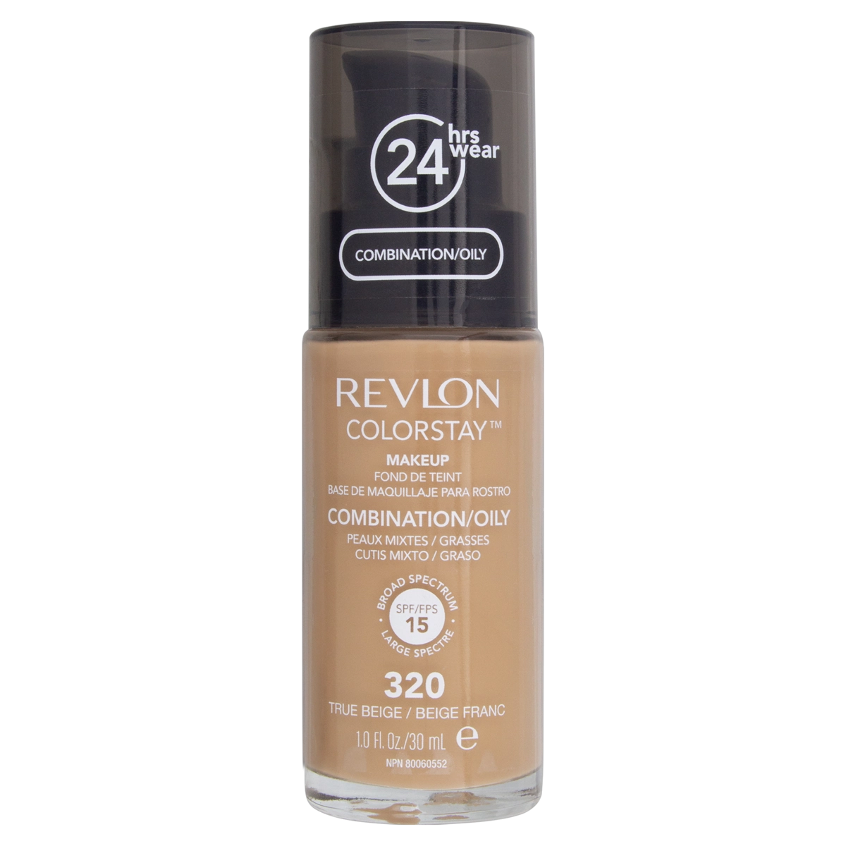 Base Facial Fps 15 320 True Beige Revlon Colorstay 30ml