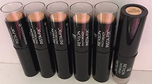 Revlon Photoready Insta Fix Makeup 160 Medium Beige , Pack Of 6
