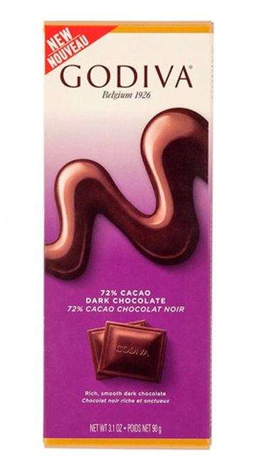 Chocolate 72 Godiva 90g