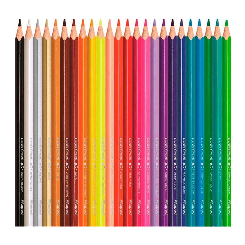 Maped Colored Pencils, Pack Of 24 183224zv