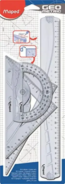 Kit Geometrico Maped 4pcs