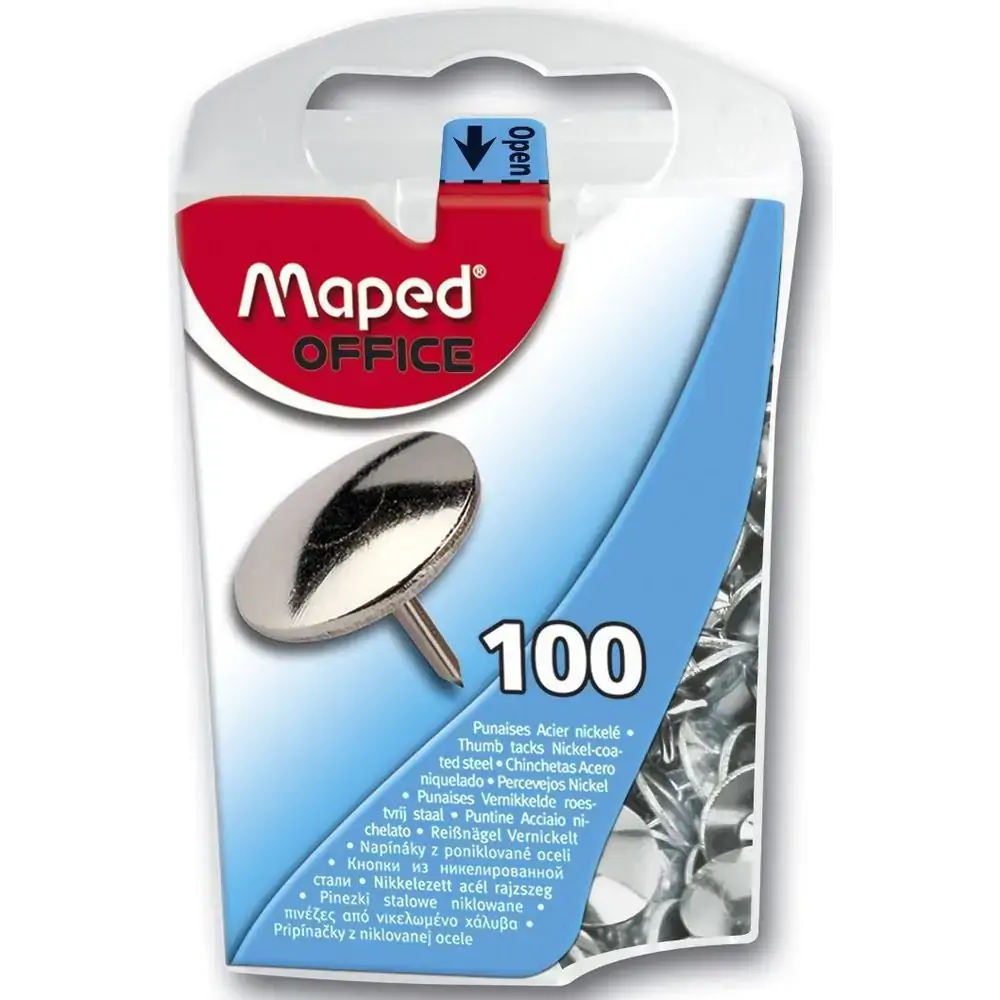 Percevejo 10mm Prateado 314015zc Maped