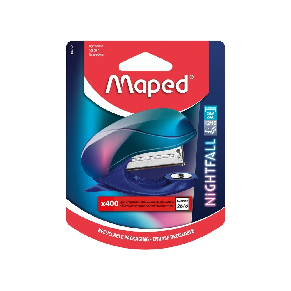 Grampeador Maped Mini Nightfa  Aze