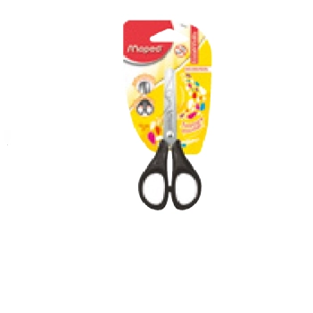 Tesoura Escolar 13cm Essentials Preta Maped Cx 1 Un