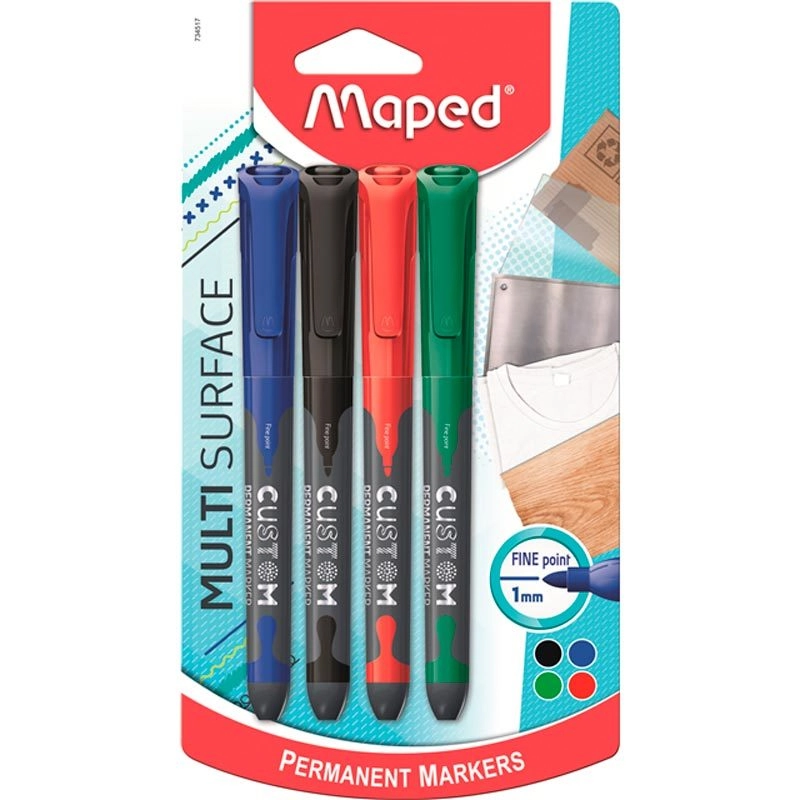 Marcador Perm Maped Custom 4 Cores