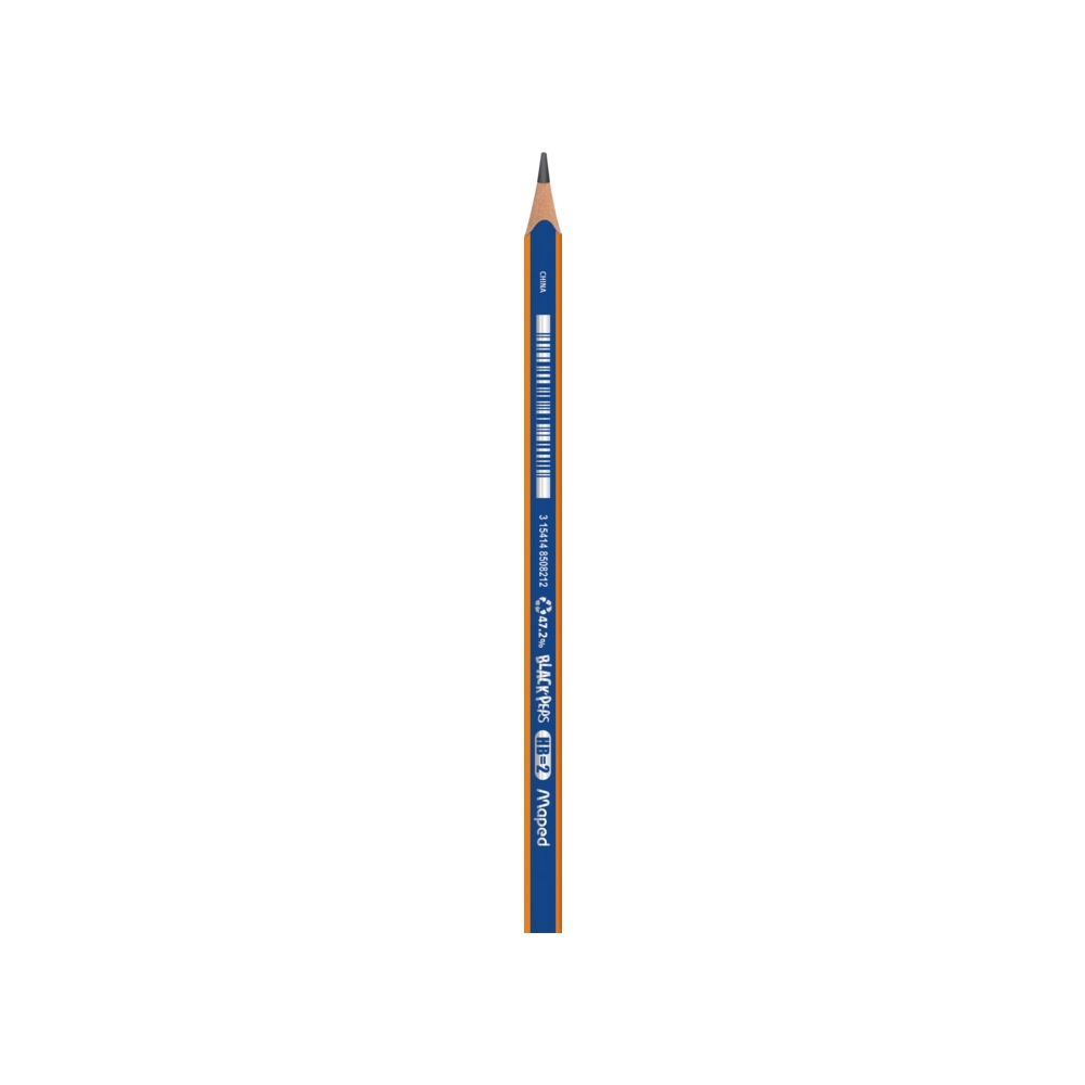 Lapis Grafite Hb Blackpeps Navy 850821 Maped