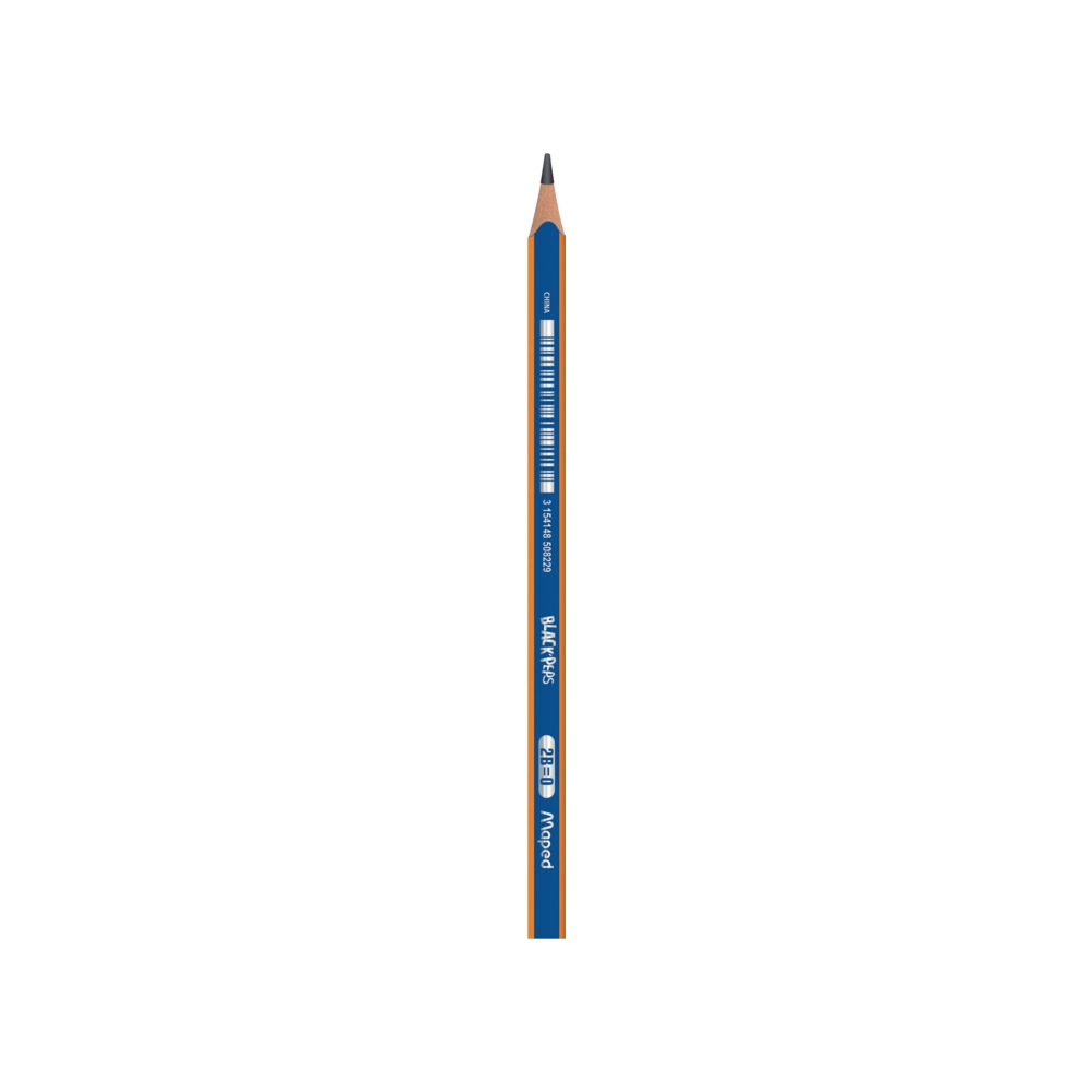 Lapis Grafite 2b Blackpeps Navy 850822 Maped