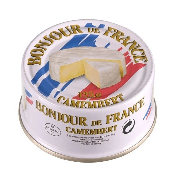 Queijo Camembert Bonjour De France 125g