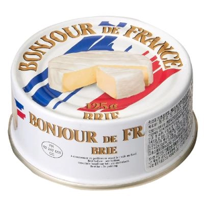 Queijo Brie Francês Bonjour De France 125g
