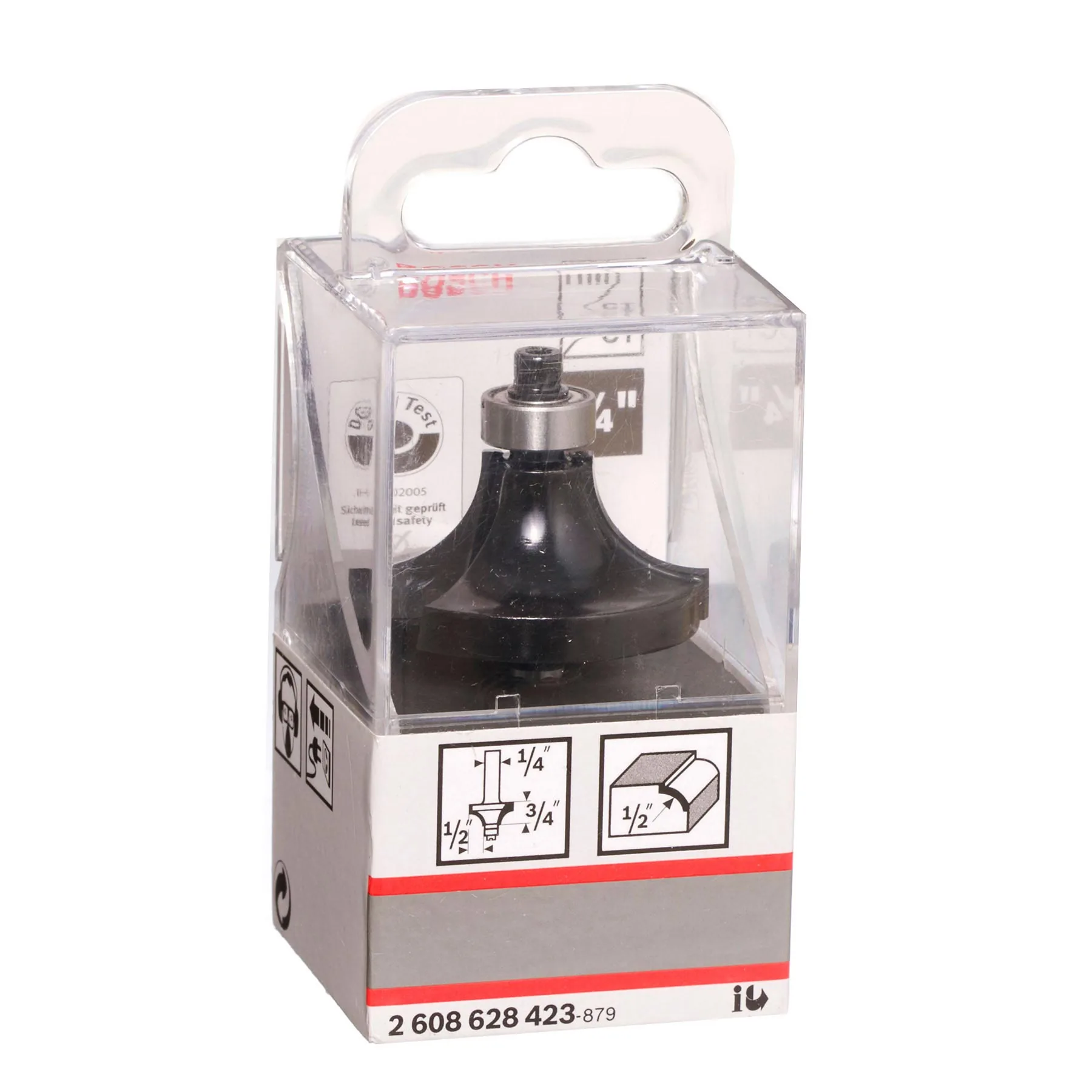 Fresa Borda Decorativa com Rolamento 1/2" H1/4" Bosch