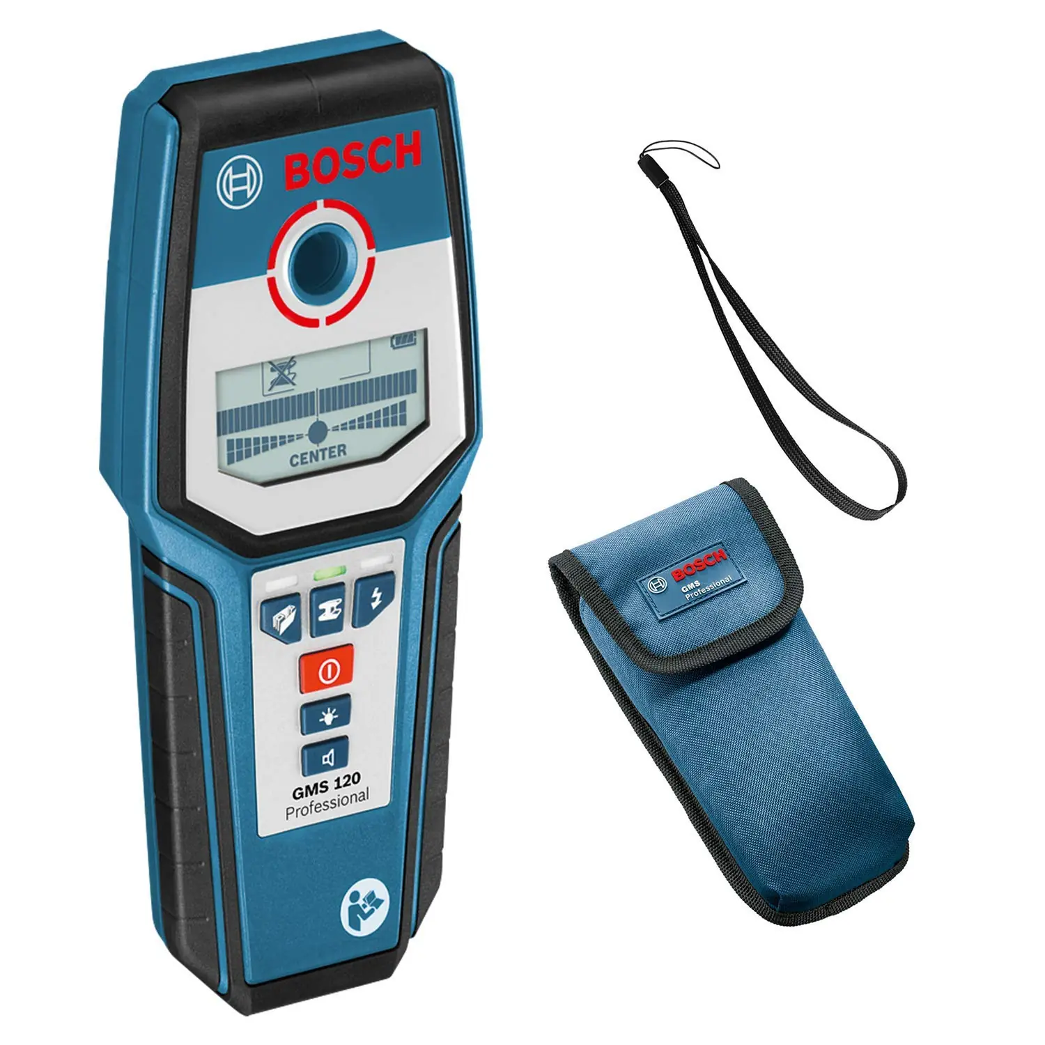 Detector de Materiais Bosch 12cm GMS 120