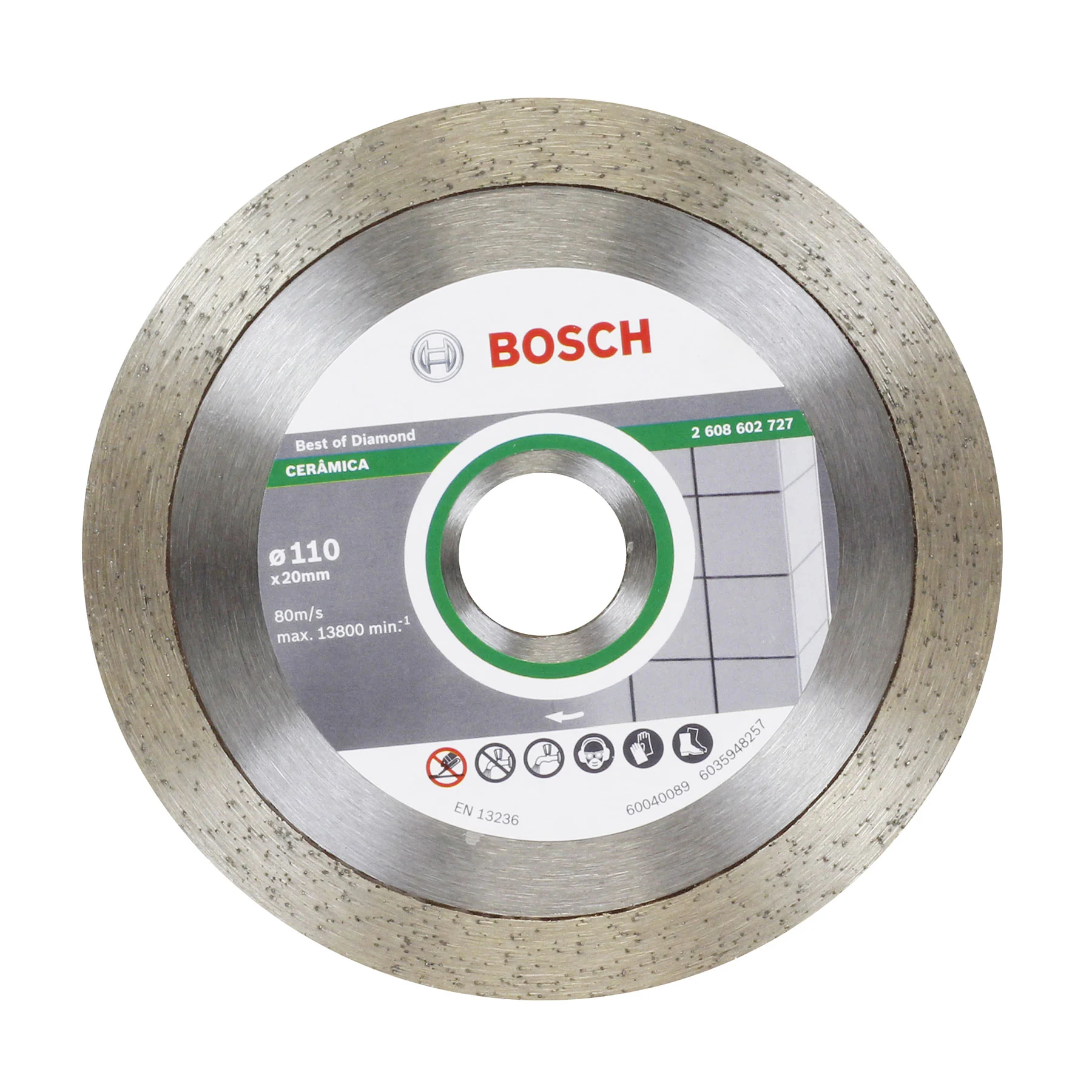 Disco Diamantado 110x20mm 2608602727 Bosch