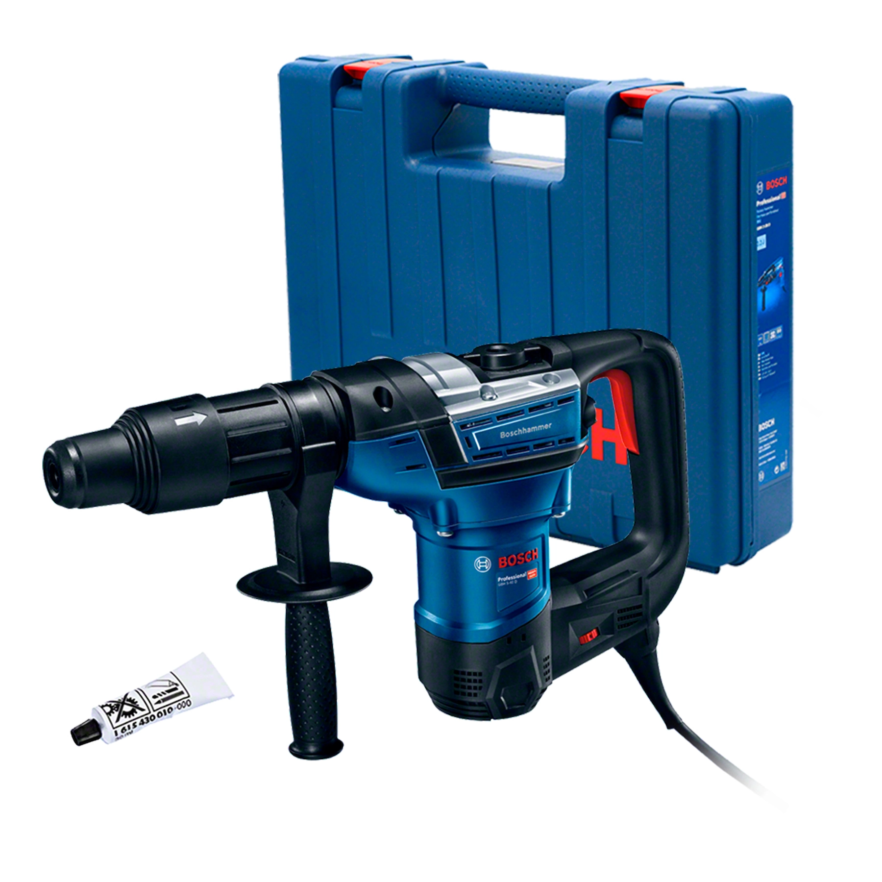 Martelo Demolidor Rompedor Bosch Heavy Duty com Maleta SDS Max 1100W 8,5J GBH 5-40D 220V