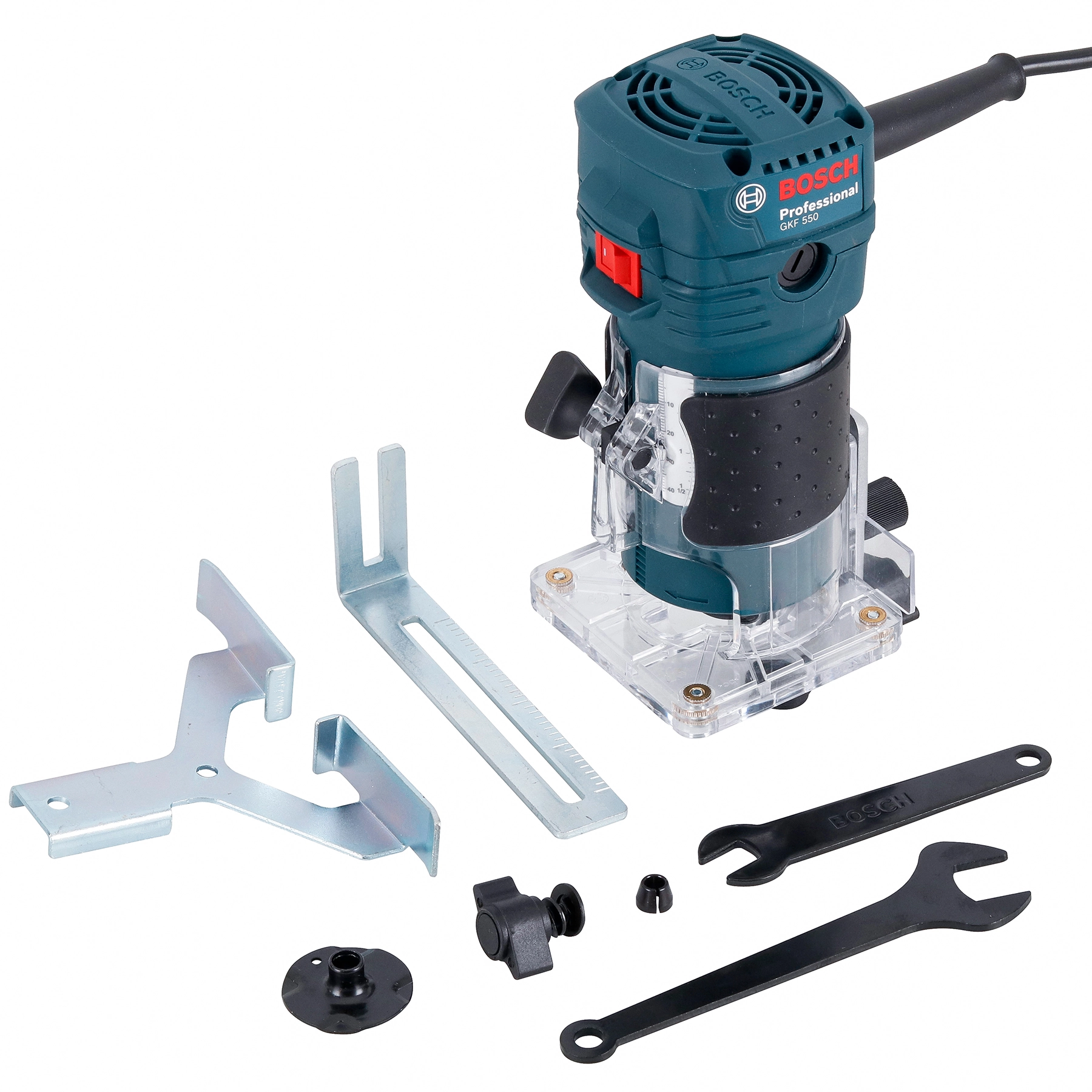 Tupia Palma Bosch GKF 550 Elétrica 6mm 550W 127V (110V)