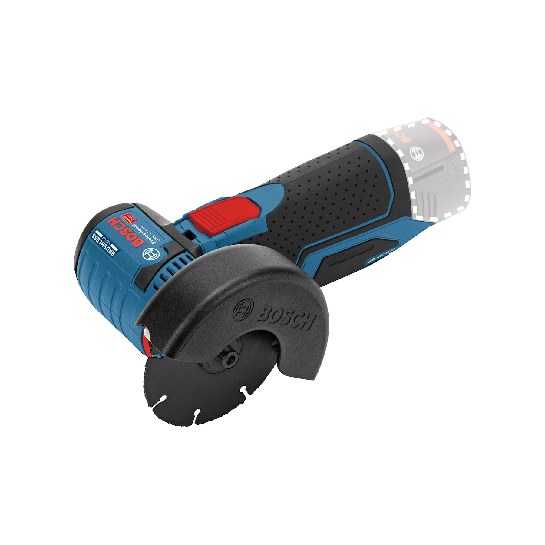 Esmerilhadeira Angular Bosch 12V Heavy Duty Brushless GWS 12V-76