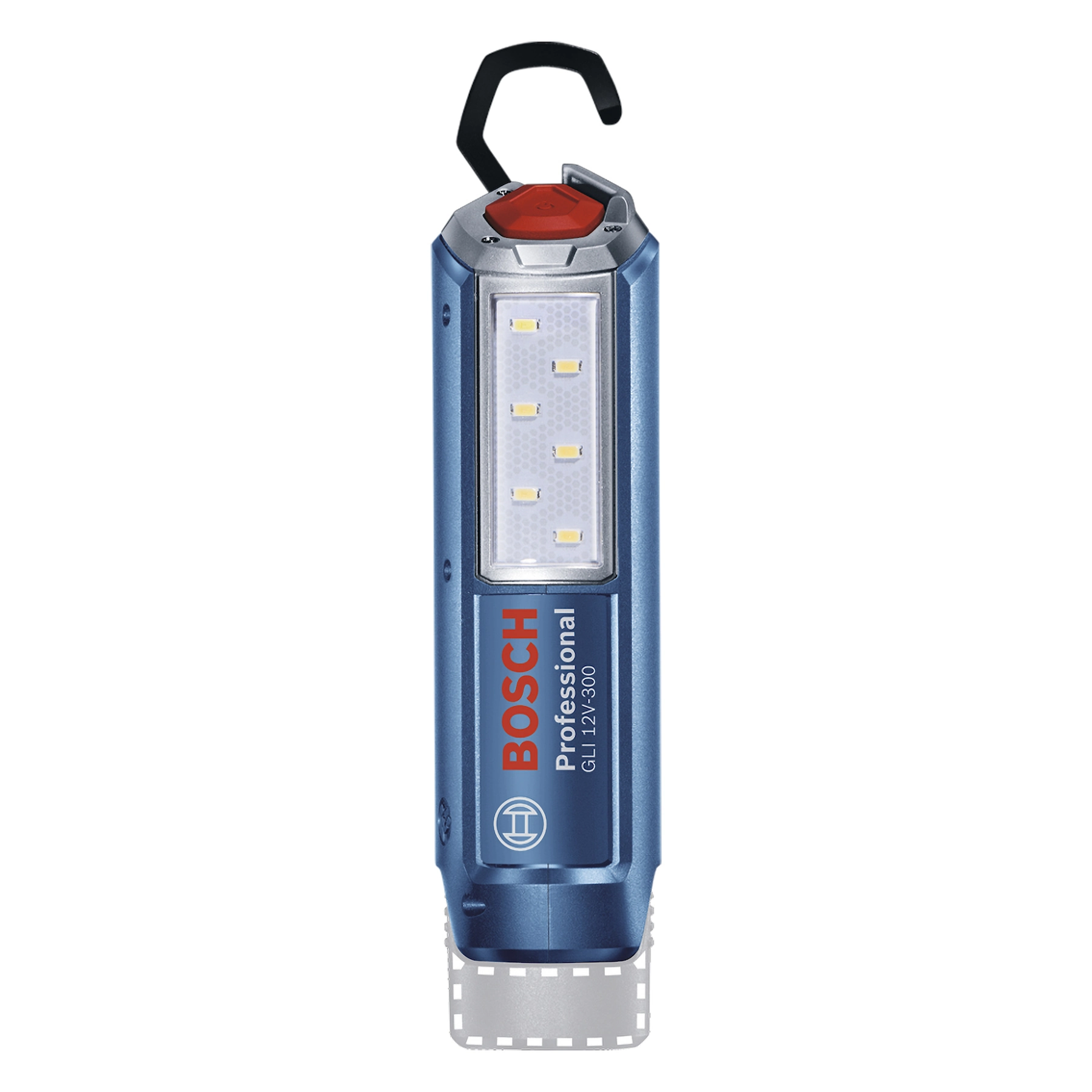 Lanterna a bateria GLI 12V-300 Led s Azul Bosch