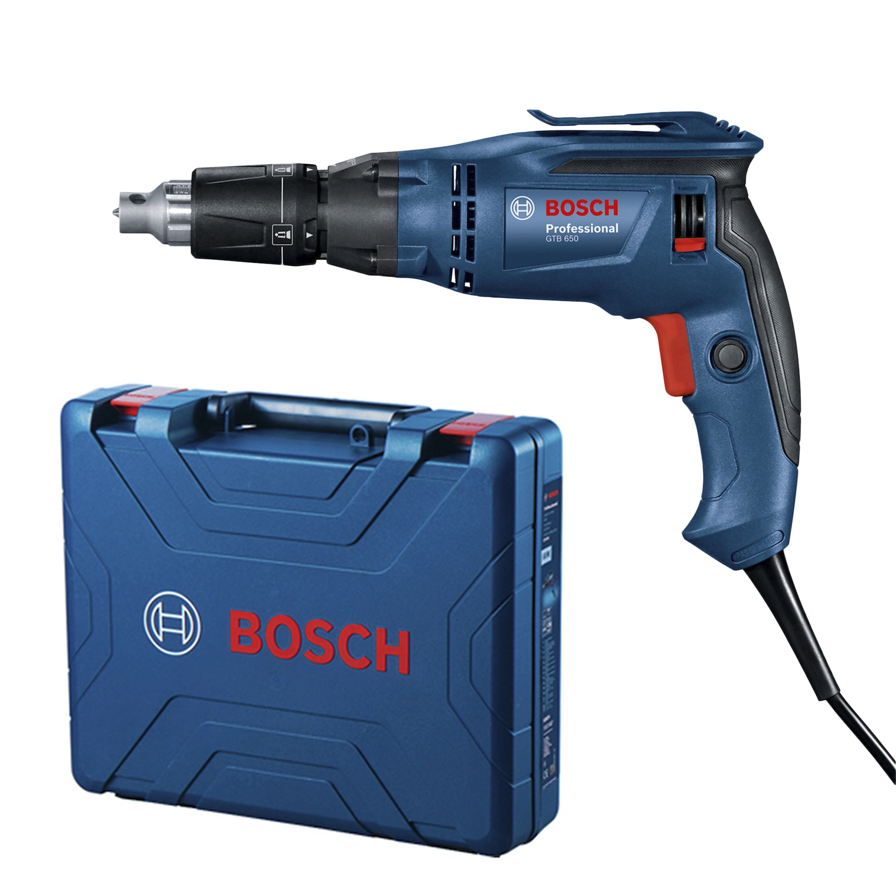 Parafusadeira Bosch com Bit PH2 650W 0,25" GTB 650 220V