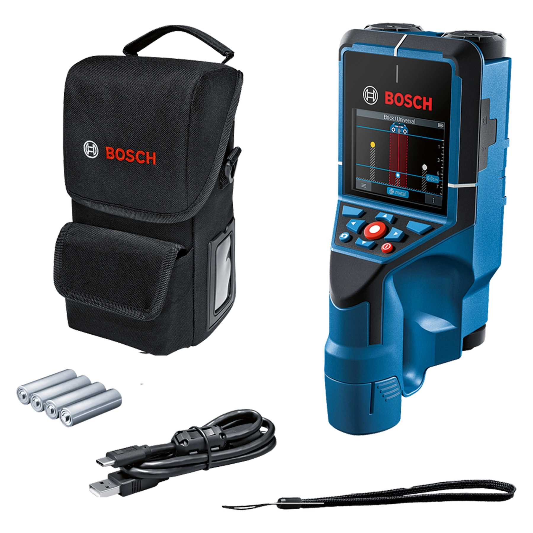 Detector de Materiais e Scanner Bosch D-Tect 200 C