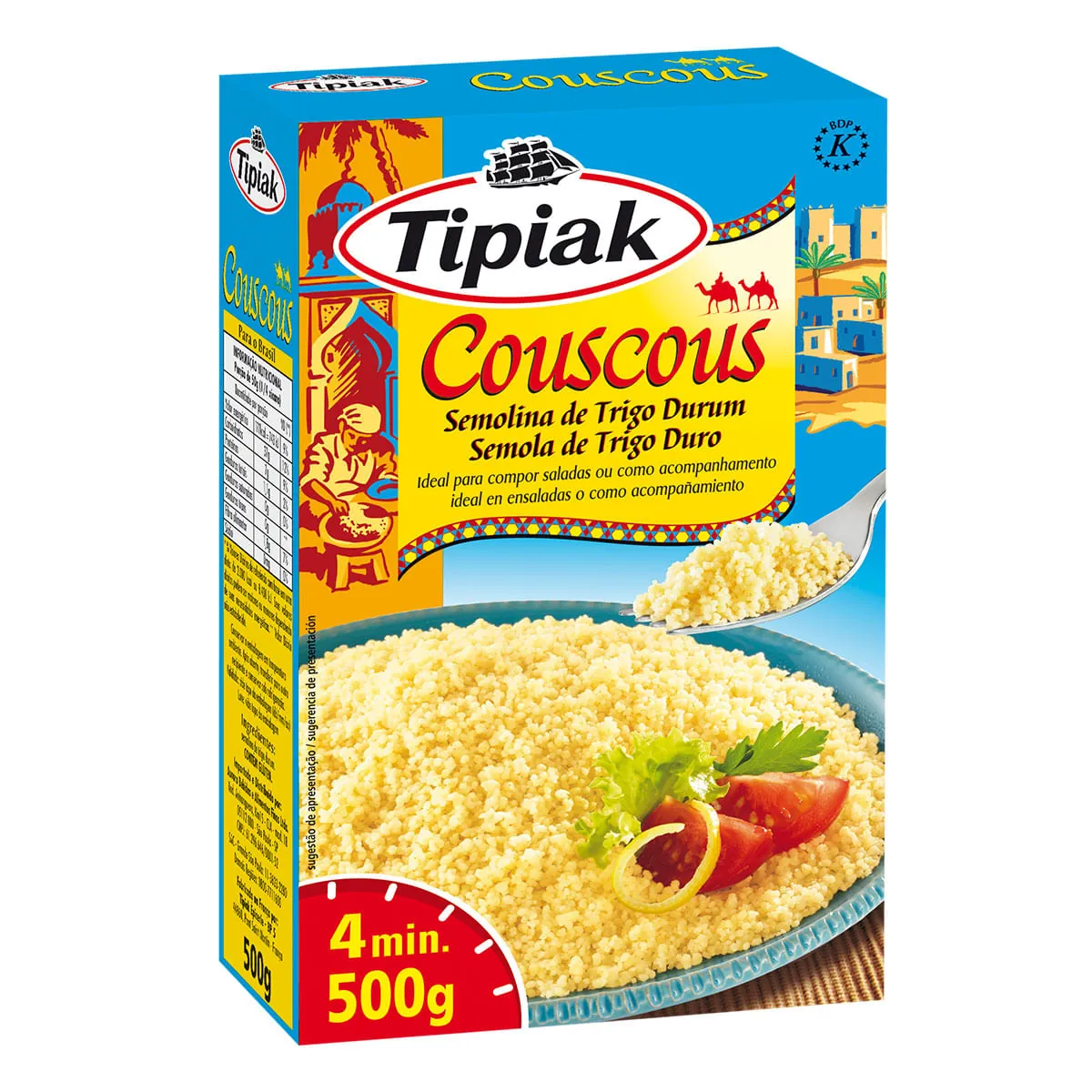 Cuscuz Tipiak 500g