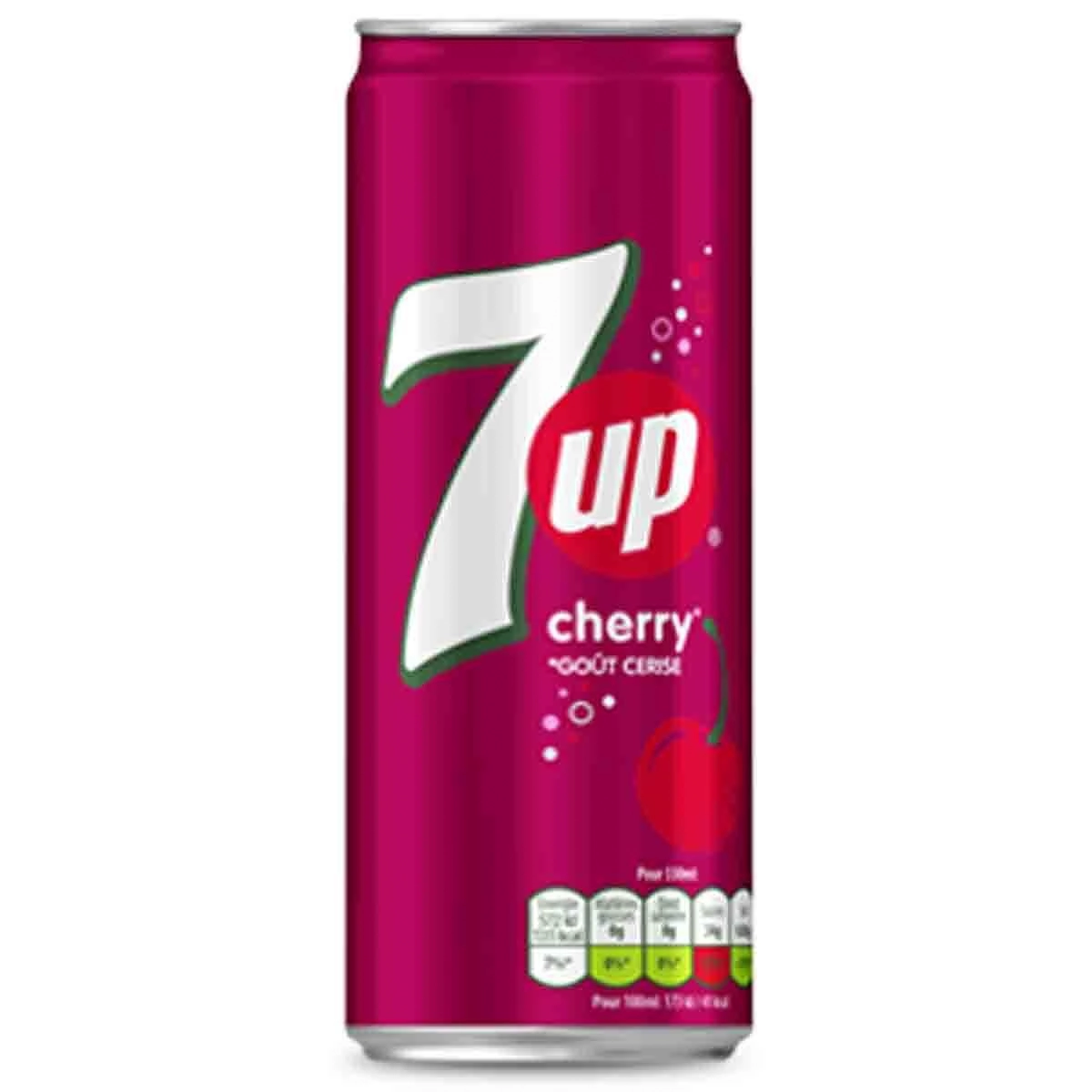 Ref 7up Cherry Lt 330ml