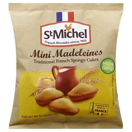 Mini Bolos Madeleines 175g Trad.french S.cakes