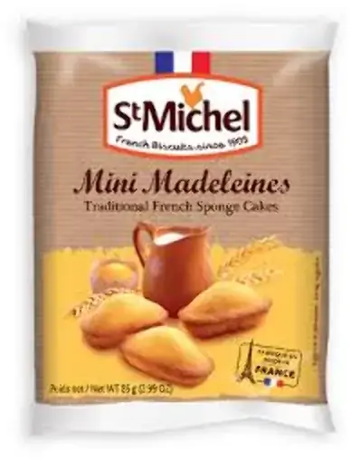 Minibiscoito Madeleine St Michel Pacote 85g