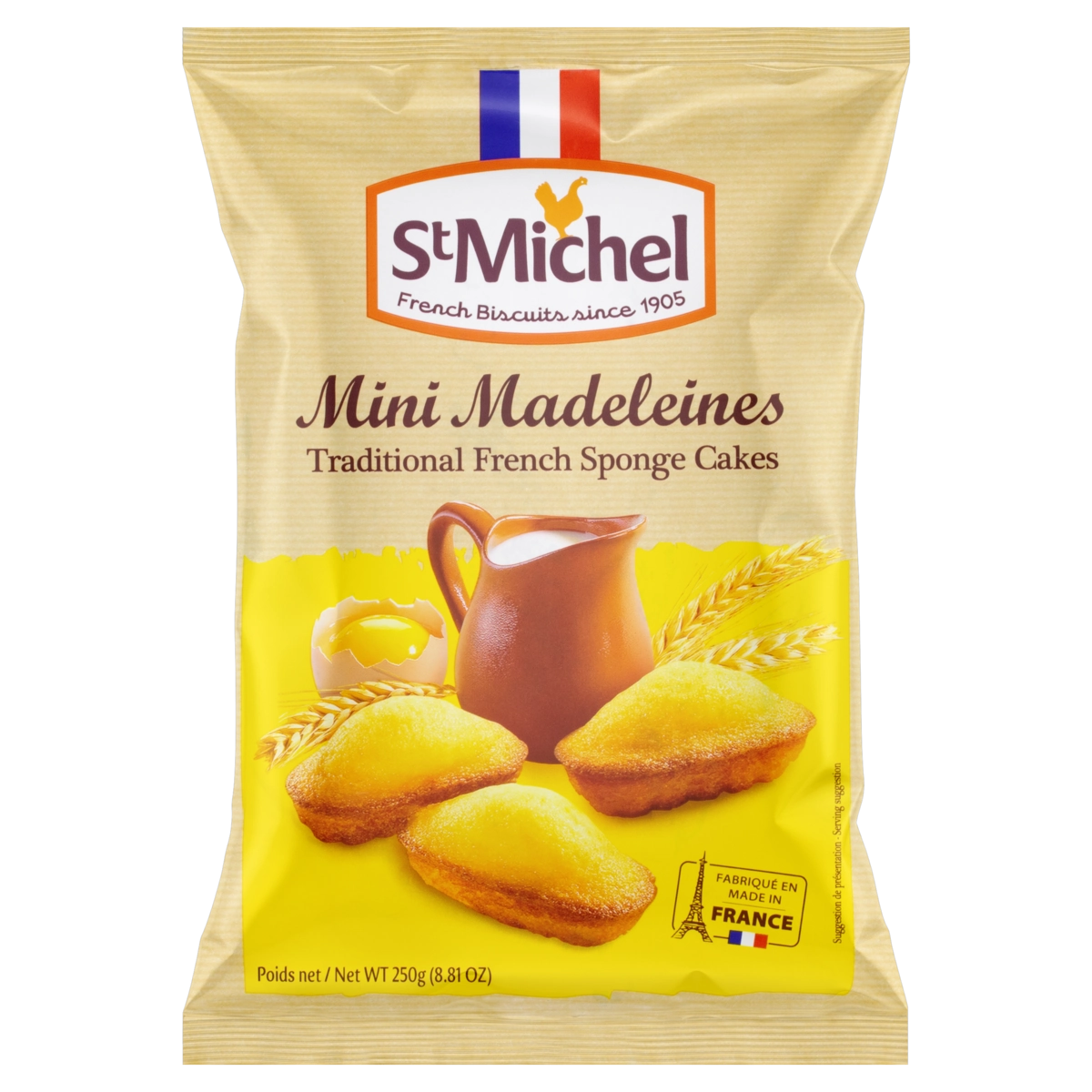 Minibiscoito Madeleine St Michel Pacote 250g