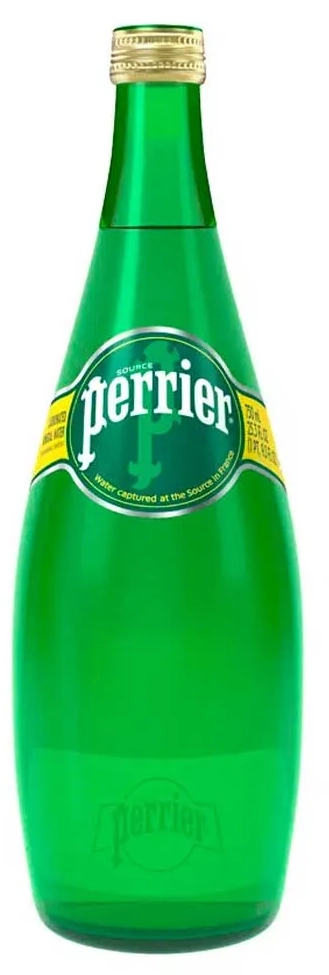 Água Mineral Natural com Gás Perrier Garrafa 750ml