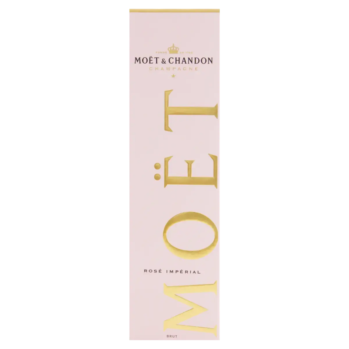 Champagne Francês Rosé Brut Moët Chandon Impérial Pinot Noir Pinot Meunier Chardonnay Epernay Garraf