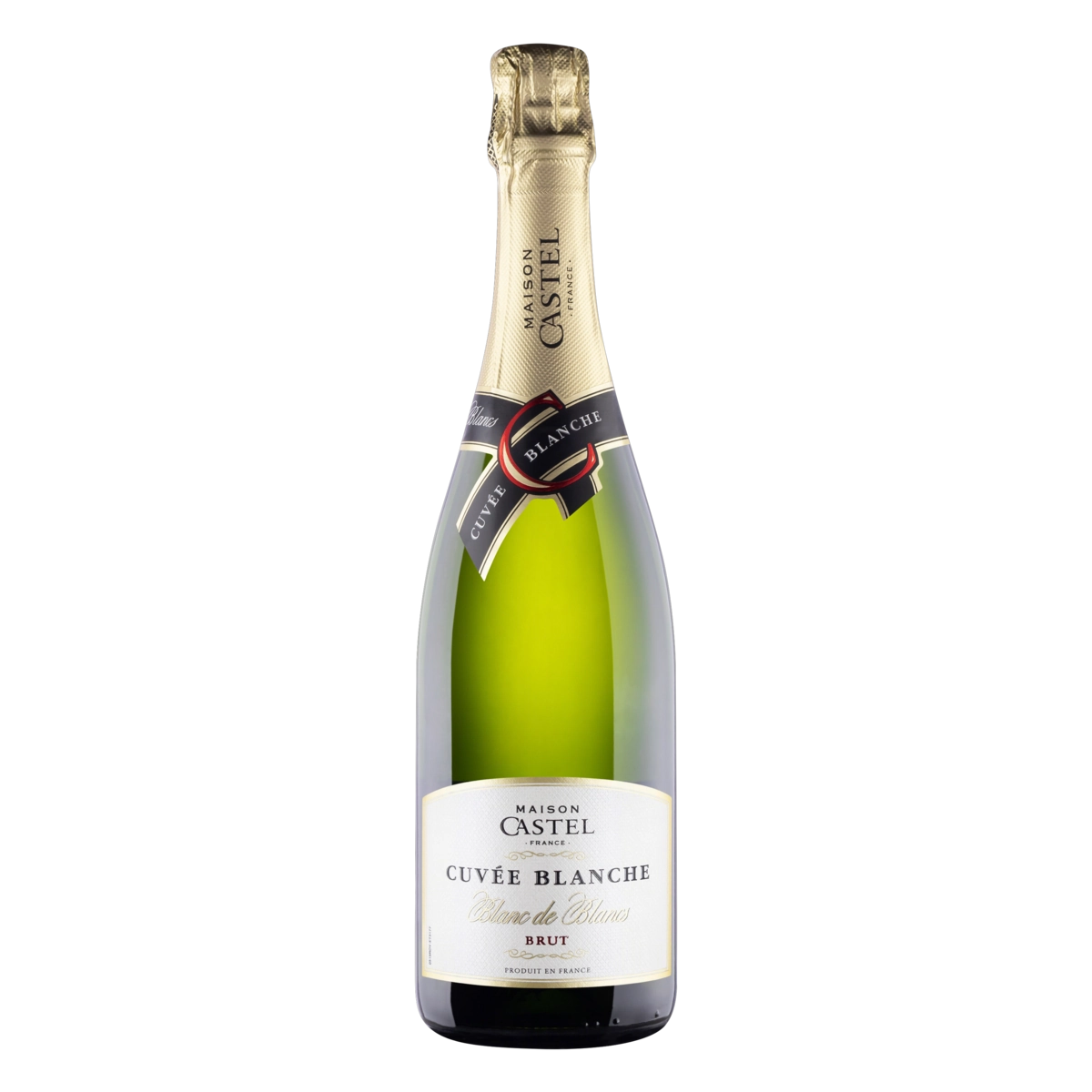 Espumante Francês Branco Brut Cuvée Blanche Blanc De Blancs Maison Castel Garrafa 750ml