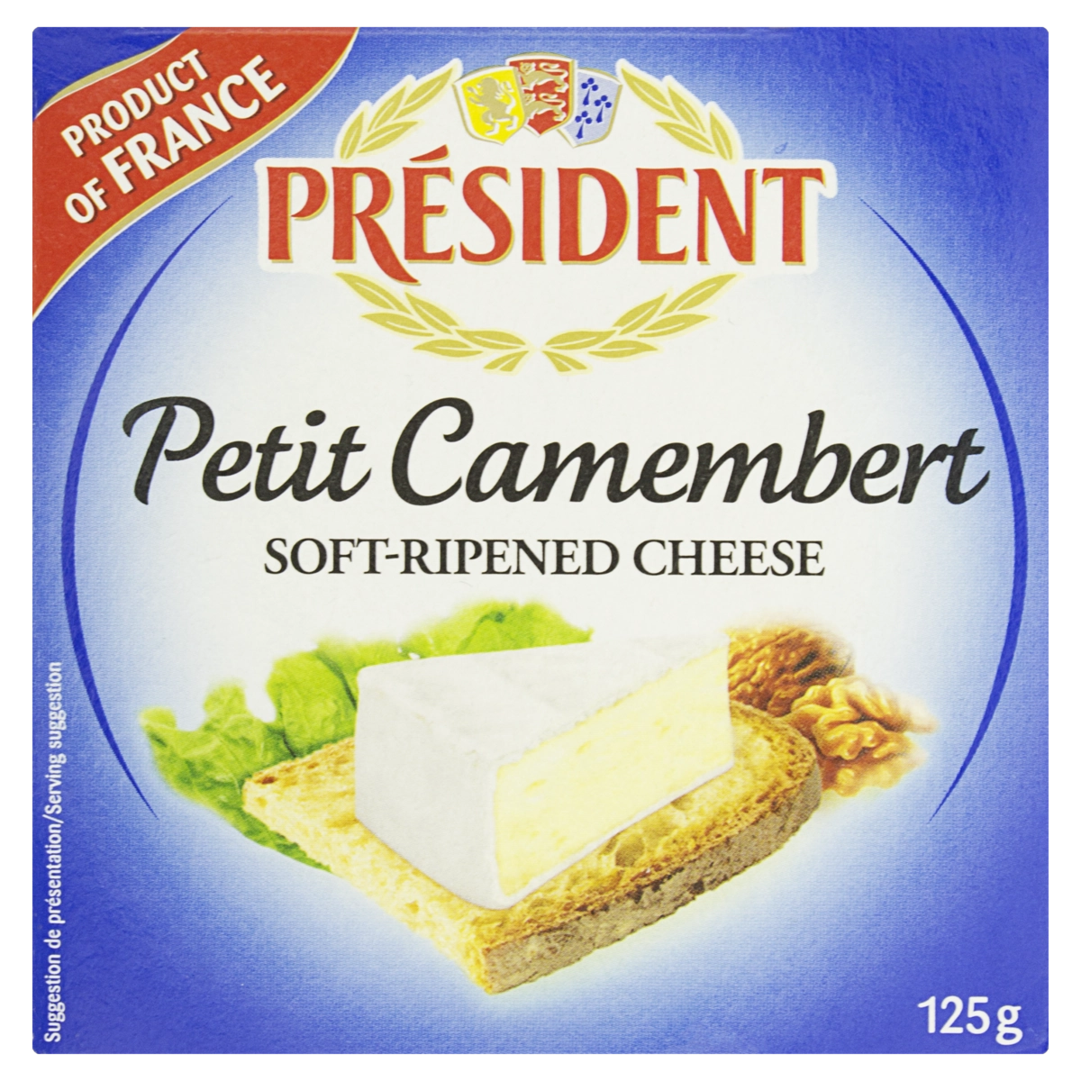 Queijo Camembert Président 125g