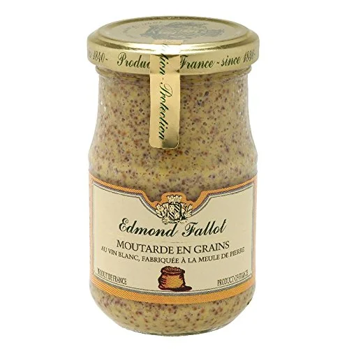 Moutarde En Grains, Dijon Senf Grobkãƒâ¶rnig, 210 G Glas