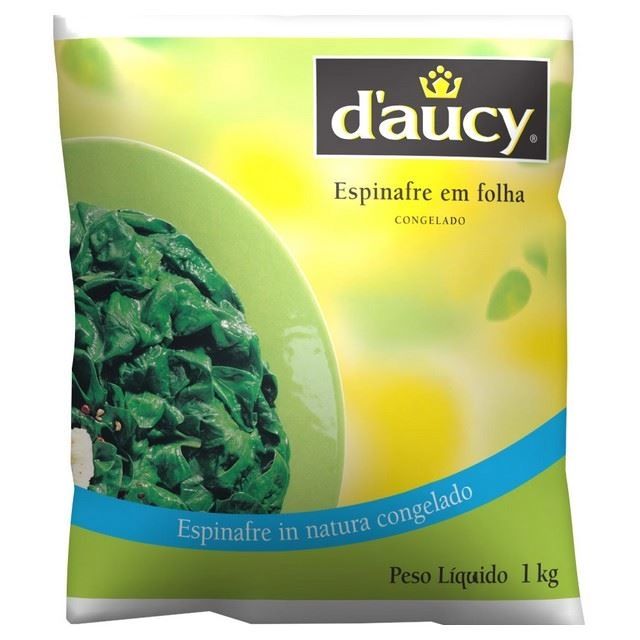 Espinafre Folhas Daucy 1kg
